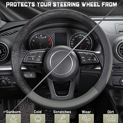 Car Steering Wheel Cover for Prius Civic Model 3
