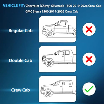 in Channel Rain Guards for Silverado