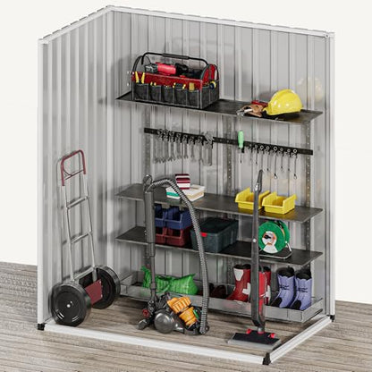 5x3ft Outdoor Storage Shed