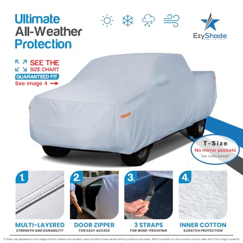 Truck Cover Waterproof All Weather. See Truck Size