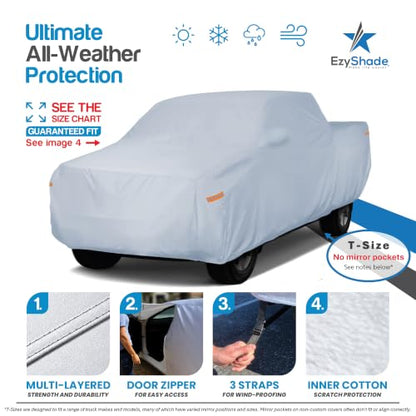 Truck Cover Waterproof All Weather. See Truck Size