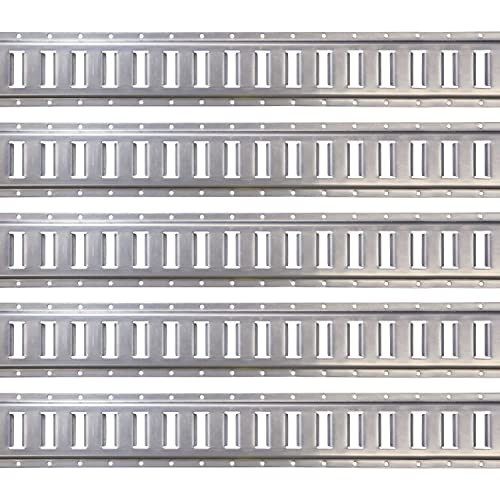 12 Gauge Steel 5 FT Galvanized E Track Rail (25 Foot)