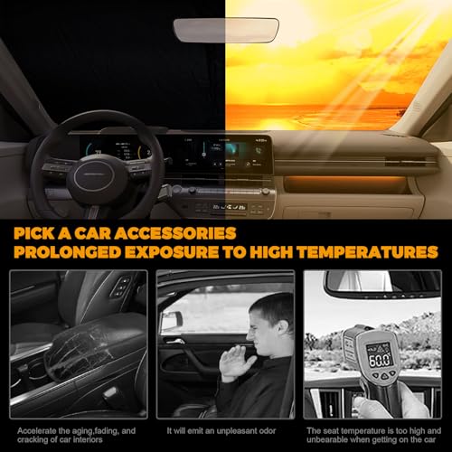 Foldable Front Windshield Sunshade fit for Hyundai Kona 2018