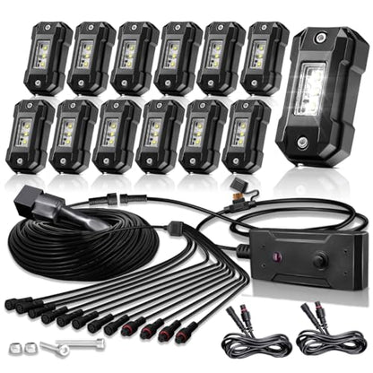 Rock Lights Kit (12 Count)