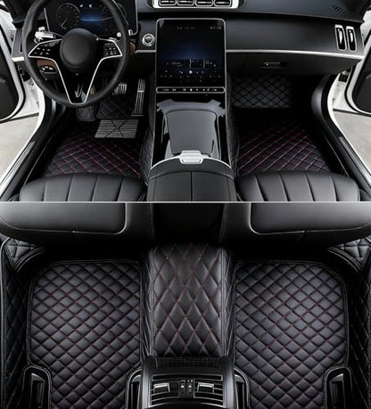 Custom All Weather Protection Leather Car Floor Mats for Cars Sedan SUV Sports Car Waterproof Floor Mat