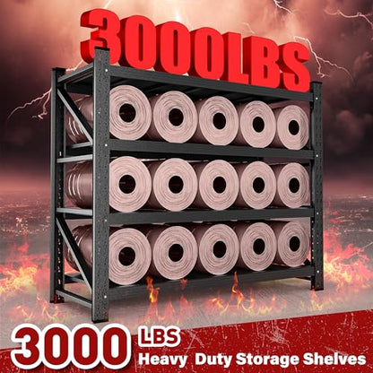 48" Wide Heavy Duty Garage Shelving Units