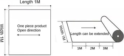 Garage Corner Protector - Anti-Collision Foam Wall Guard for Parking Spaces, Waterproof Parking Assist for Warehouses & Garages, Gray - 1cm x 1m