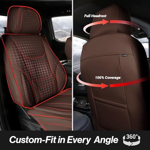 Premium Custom Fit Truck Car Seat Covers Front Seats Waterproof