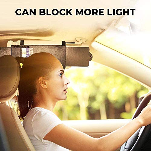 Car Sun Visor Sunshade Extender (2 Count)