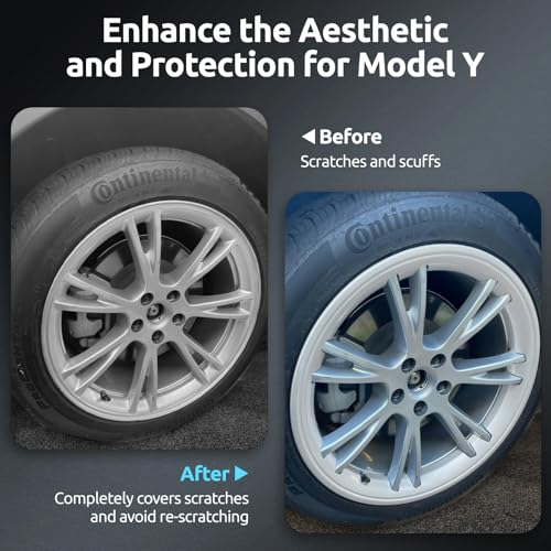 Wheel Rim Protector for Tesla Model Y Gemini 19 inch Apollo Wheels 2020