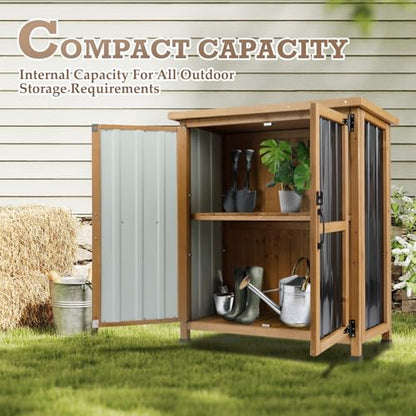 Small Outdoor Storage Cabinet for Patio