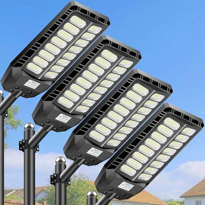 Ultra Bright Solar Lights Outdoor 8000W with Motion Sensor (4 Count)