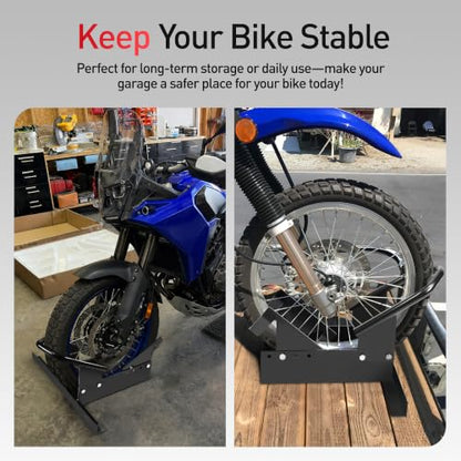 Motorcycle Wheel Chock for Trailer