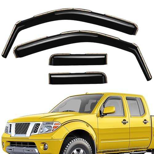 Extra Durable Window Deflectors in (4 Count)
