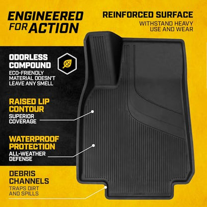 JustFit™ 3D Floor Mats for Tesla Model Y 2020