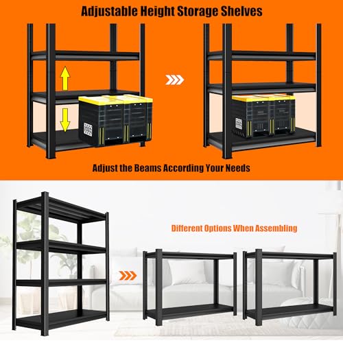 40in Wide Garage Shelving Heavy Duty