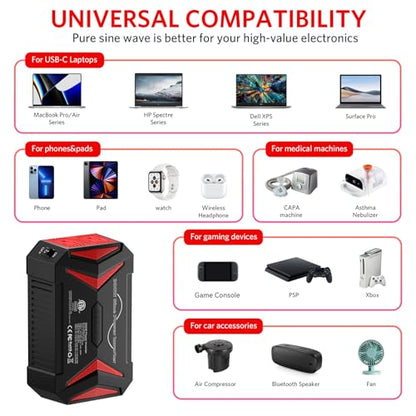 300W Pure Sine Wave Power Inverter