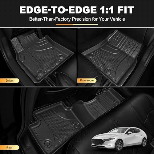Floor Mats Set Fit for Mazda 3 Sedan 2019
