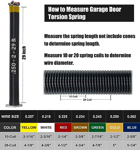 Garage Door Torsion Spring Set