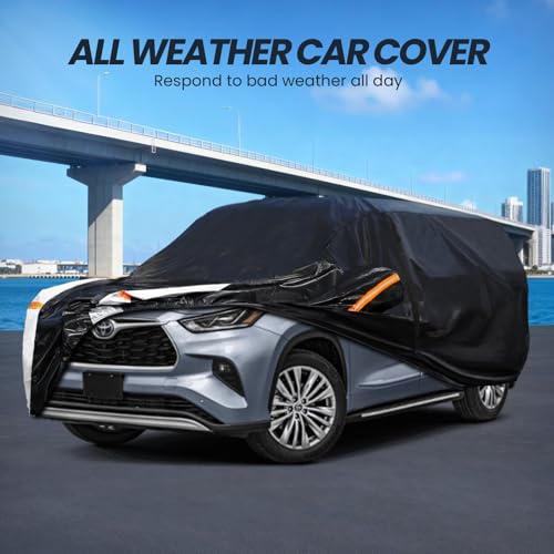 Multi Layer Car Cover Custom Fit for Toyota Highlander