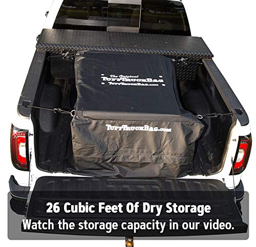 Black Waterproof Truck Bed Cargo Carrier