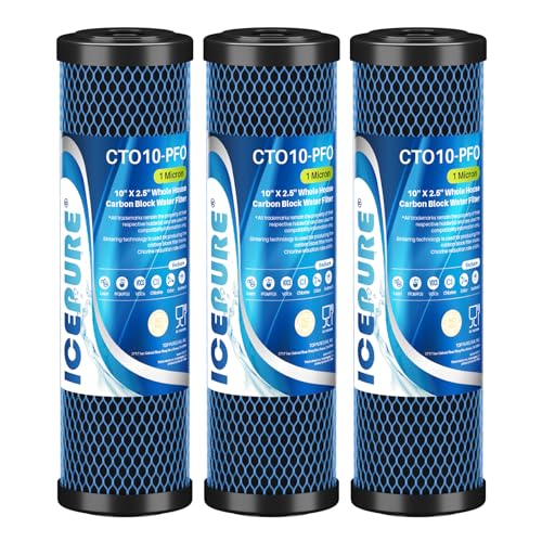 1 Micron 10" x 2.5" Whole House PFOA (3 Count)