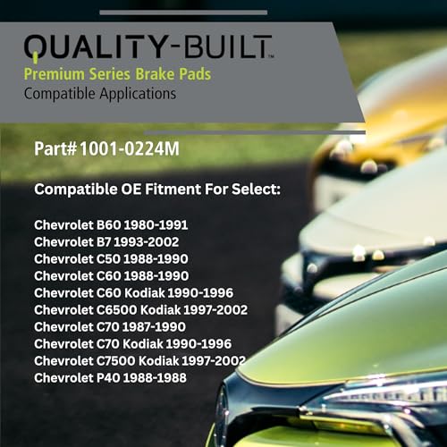 Front Semi Metallic Brake Pads