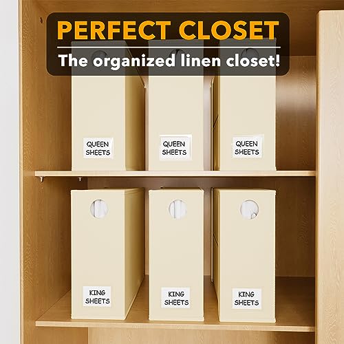 6 Pack Bed Sheet Organizers and Storage