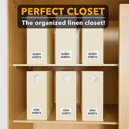 6 Pack Bed Sheet Organizers and Storage