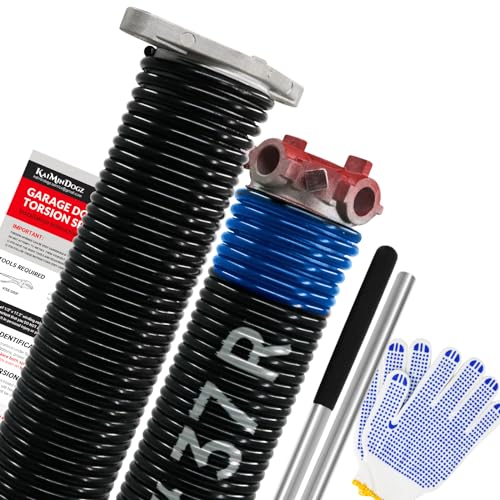 Pair of 1.75" Garage Door Torsion Springs Set with Non