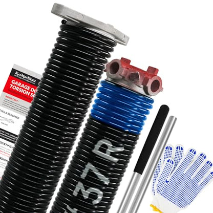 Pair of 1.75" Garage Door Torsion Springs Set with Non