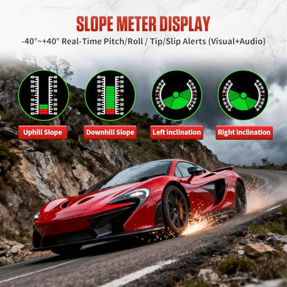 GPS Car Digital Inclinometer for Off Road Vehicles