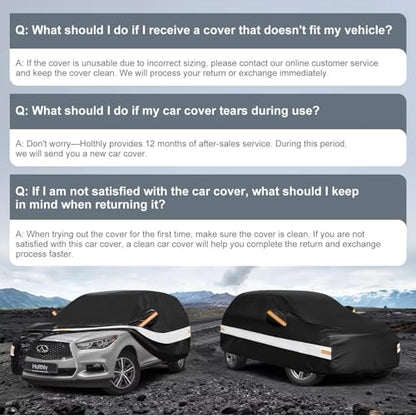 10 Layers SUV Car Cover Custom Fit for Infiniti QX60