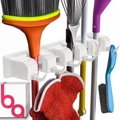 EXTRA GRIP Mop & Broom Holder Wall Mount (2 Count)