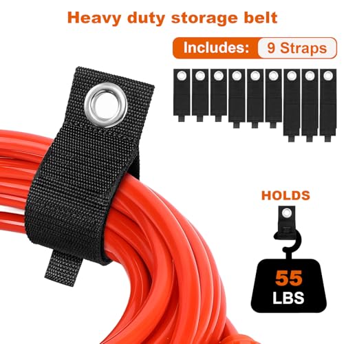 Heavy Duty Storage Straps (9 Count)