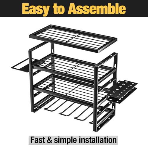 4 Layer Power Tool Organizer Wall Mount