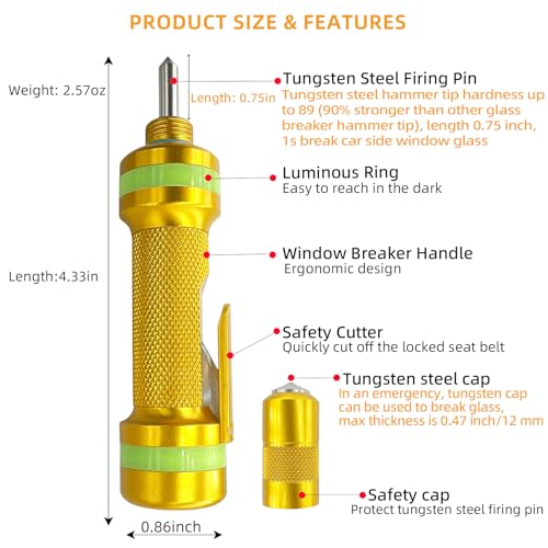 Car Window Breaker Tool