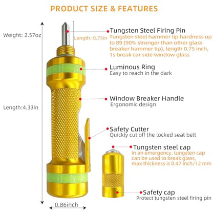Car Window Breaker Tool