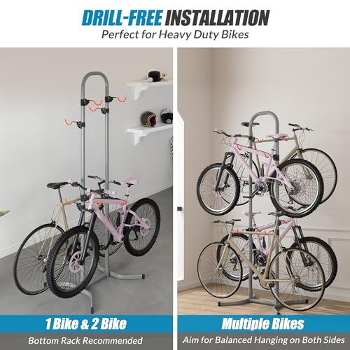 4 Bike Rack Bicycle Rack (299.2 Ounce)