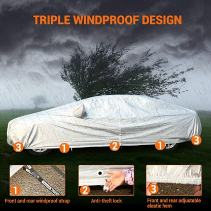 Car Cover Waterproof All Weather