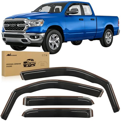 In Channel Window Deflectors for Ram 1500 2019