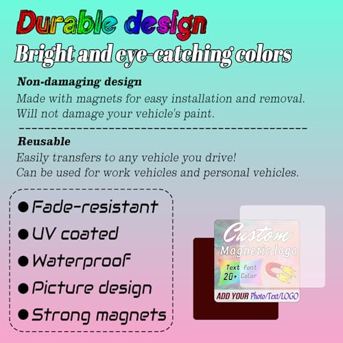 Custom Magnet Car Stickers