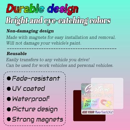 Custom Magnet Car Stickers