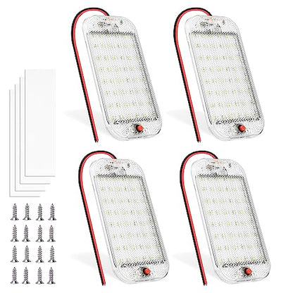 Dome Light for RV Interior (4 Count)