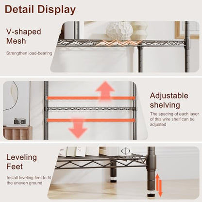 4 Tier Wire Shelf