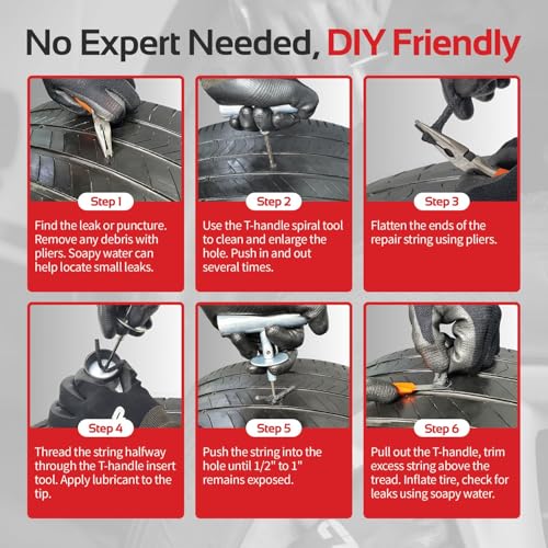 Heavy Duty Tire Plug Kit