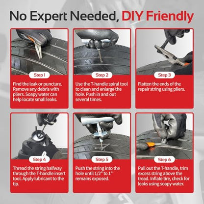 Heavy Duty Tire Plug Kit