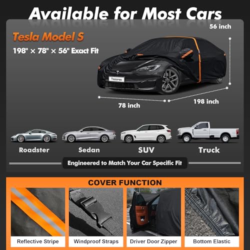 Tesla Model S Sedan Cover Waterproof All