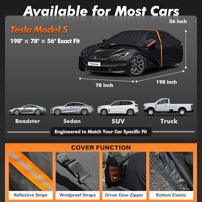 Tesla Model S Sedan Cover Waterproof All
