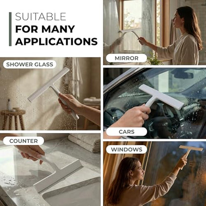 Silicone Shower Squeegee with 3